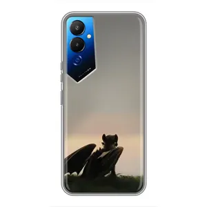 Чохол як приборкати дракона на Tecno POVA 4 (LG7n) (Беззубик)
