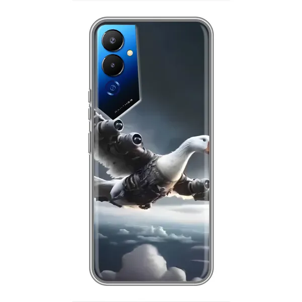 Чехол с принтом «Бомбардини гусини» для TECNO POVA 4 (LG7n)
