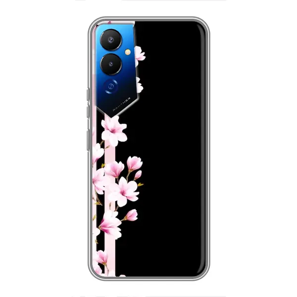 Чохол з принтом «Квіточки» для TECNO POVA 4 (LG7n) Чохол з принтом «Квіточки» для TECNO POVA 4 (LG7n)