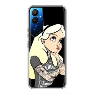 Чохол з друком для Tecno POVA 4 (LG7n) - (Мода) (AlphaPrint) (Дівчина в тату)