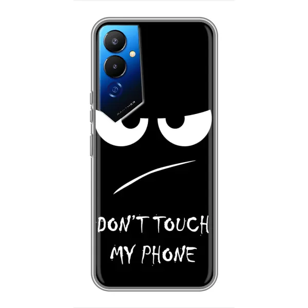 Чохол з принтом «Dont Touch» для TECNO POVA 4 (LG7n) Чохол з принтом «Dont Touch» для TECNO POVA 4 (LG7n)