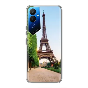 Чохол Ейфелева Вежа Tecno POVA 4 (LG7n) - (AlphaPrint) (Дорога до Парижу)