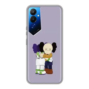 Чохли для Tecno POVA 4 (LG7n) - Bearbrick Louis Vuitton (PREMIUMPrint) (Дружба Беарбрік)