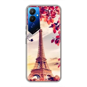 Чохол Ейфелева Вежа Tecno POVA 4 (LG7n) - (AlphaPrint) (Ейфелева Вежа)