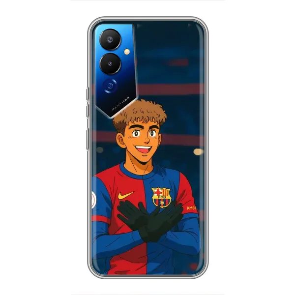 Чохол з принтом «Футболіст Ямаль» для TECNO POVA 4 (LG7n) Чохол з принтом «Футболіст Ямаль» для TECNO POVA 4 (LG7n)