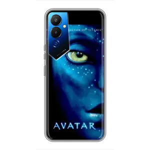 Чохли з фільму АВАТАР для Tecno POVA 4 (LG7n) (AlphaPrint) (око Аватара)