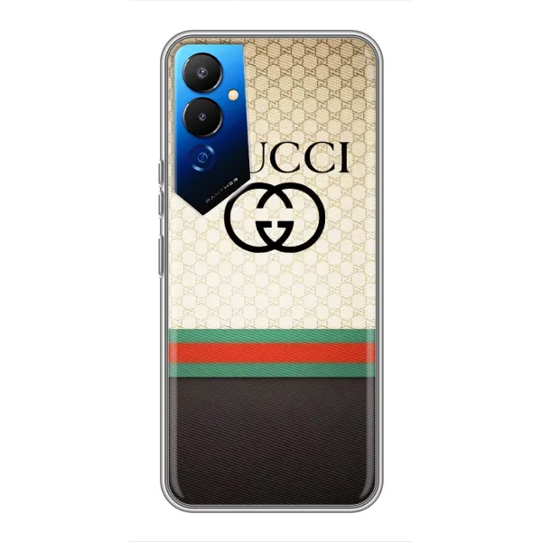 Чохол з принтом «GUCCI стиль» для TECNO POVA 4 (LG7n) Чохол з принтом «GUCCI стиль» для TECNO POVA 4 (LG7n)