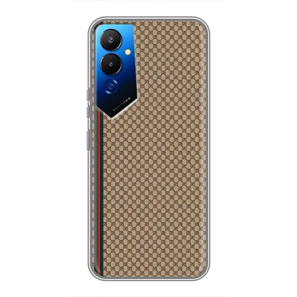 Чохол з принтом «Гуччі полоса» для TECNO POVA 4 (LG7n) Чохол з принтом «Гуччі полоса» для TECNO POVA 4 (LG7n)
