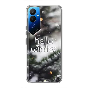 Новорічні, Святкові Чохли для Tecno POVA 4 (LG7n) - 2024 год (Hello winter)
