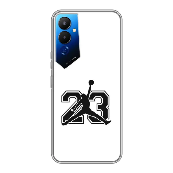 Чехол с принтом «Jordan 23» для TECNO POVA 4 (LG7n) Чехол с принтом «Jordan 23» для TECNO POVA 4 (LG7n)