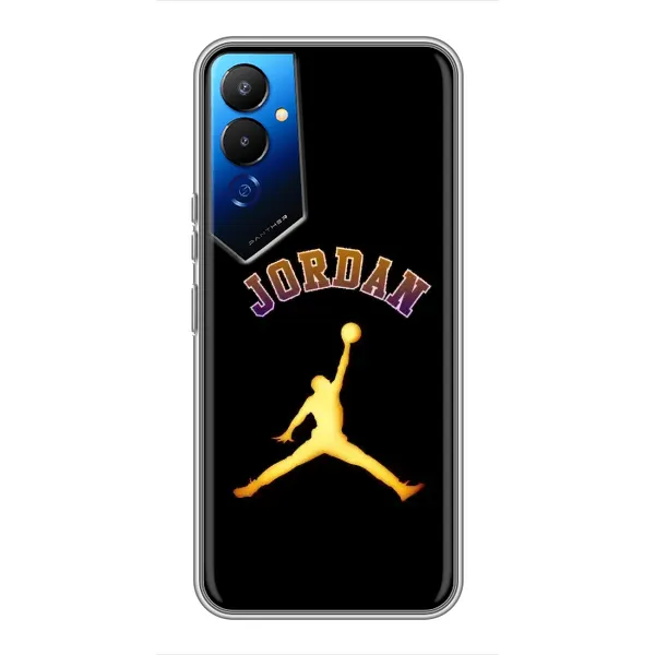 Чехол с принтом «Jordan Gold» для TECNO POVA 4 (LG7n) Чехол с принтом «Jordan Gold» для TECNO POVA 4 (LG7n)