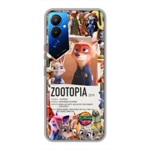 Чохол Зоотрополіс на Tecno POVA 4 (LG7n) (Постер Зоотрополіс)