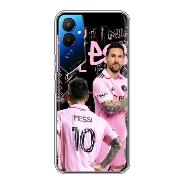 Чехол с принтом «Король Месси» для TECNO POVA 4 (LG7n)