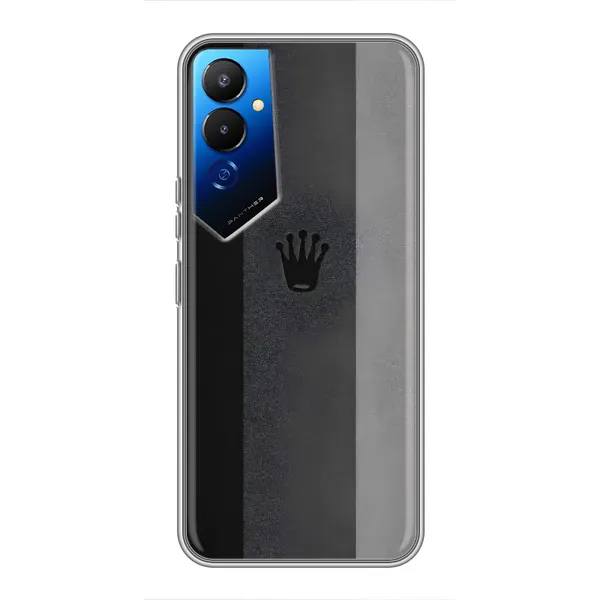 Чохол з принтом «Коронка» для TECNO POVA 4 (LG7n)