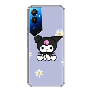 Чехол с кроликом Куроми на Tecno POVA 4 (LG7n) (Куроми в цветах)