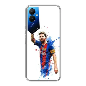 Чехлы Месси для Tecno POVA 4 (LG7n) (AlphaPrint) (Лео Месси)