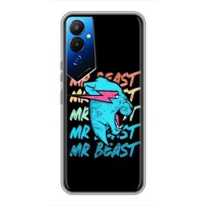 Чохли Містер Біст для ТЕКНО ПОВА 4 (ЛГ7н) (logo Mr beast)