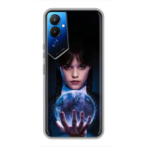 Чохол з дизайном Венздей 2 на Tecno POVA 4 (LG7n) (Магічна сфера Венздей)