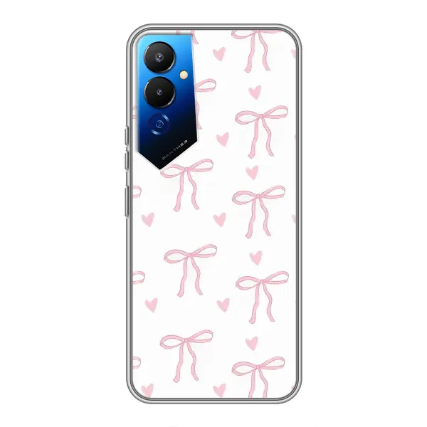 Чехол с принтом «Маленькие бантики» для TECNO POVA 4 (LG7n) Чехол с принтом «Маленькие бантики» для TECNO POVA 4 (LG7n)