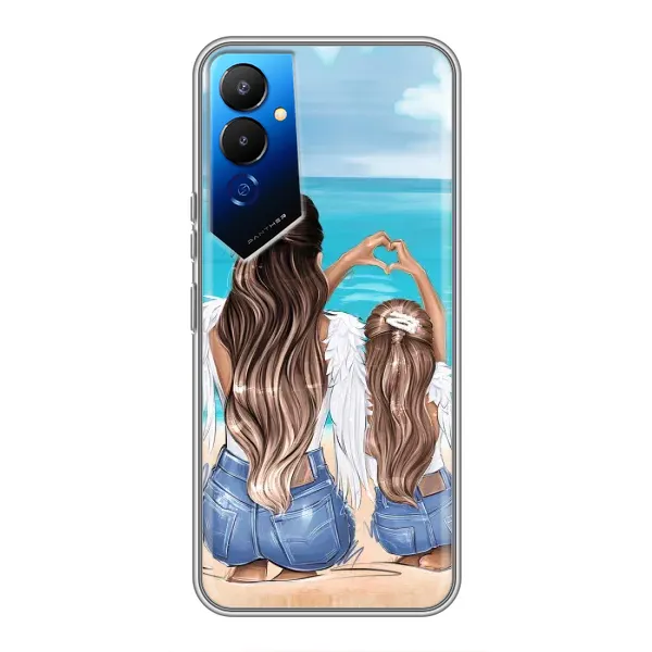 Чохол з принтом «Мама з донькою» для TECNO POVA 4 (LG7n) Чохол з принтом «Мама з донькою» для TECNO POVA 4 (LG7n)