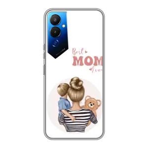 Чохол з принтом «Мама і син» для TECNO POVA 4 (LG7n)