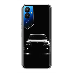 Чохол для ТЕКНО ПОВА 4 (ЛГ7н) - з принтом БМВ (AlphaPrint) (Машина BMW)
