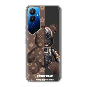 Крутые Чехлы Луи Виттон для Tecno POVA 4 (LG7n) (AlphaPrint) (Медведь Луи Витон)