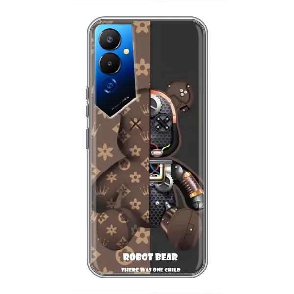 Чехол с принтом «Медведь Луи Витон» для TECNO POVA 4 (LG7n) Чехол с принтом «Медведь Луи Витон» для TECNO POVA 4 (LG7n)