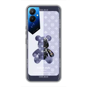 Крутые Чехлы Луи Виттон для Tecno POVA 4 (LG7n) (AlphaPrint) (Медвежонок LV)