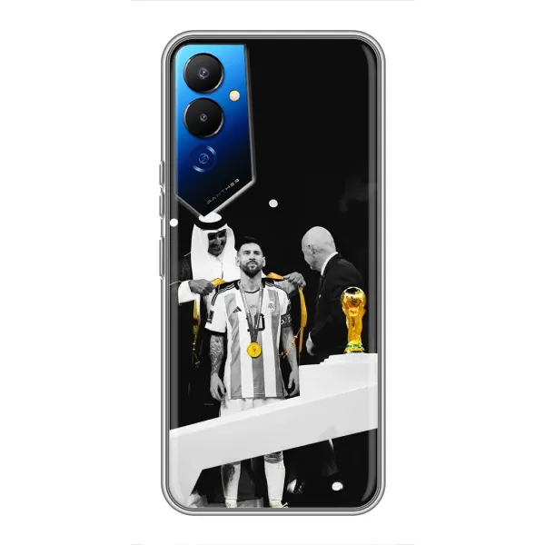 Чохол з принтом «Мессі коронований» для TECNO POVA 4 (LG7n) Чохол з принтом «Мессі коронований» для TECNO POVA 4 (LG7n)