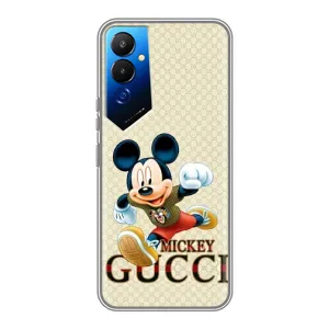 Чохол Disney Mouse Tecno POVA 4 (LG7n) (PREMIUMPrint) (Mikki Gucci)