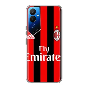 Чохли для Tecno POVA 4 (LG7n) (VPrint) - Футбольні клуби (Milan)