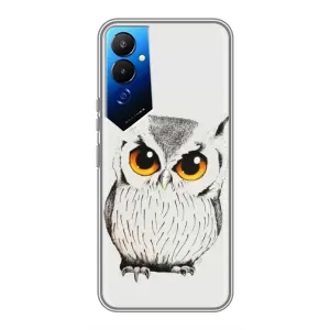 Чехол с птицами на Tecno POVA 4 (LG7n) (VPrint) (Милая Сова)