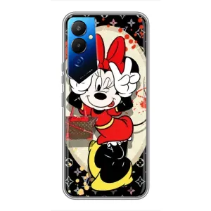 Чохол Disney Mouse Tecno POVA 4 (LG7n) (PREMIUMPrint) (Мінні peace)