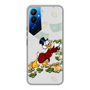 Чехли для ТЕКНО ПОВА 4 (ЛГ7н) - Scrooge MagDag (PREMIUMPrint) (Money)