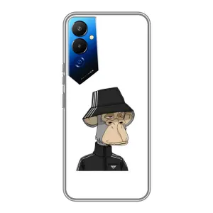 Чохли з Мавпами NFT для Tecno POVA 4 (LG7n) (AlphaPrint) (мавпа NFT Adidas)