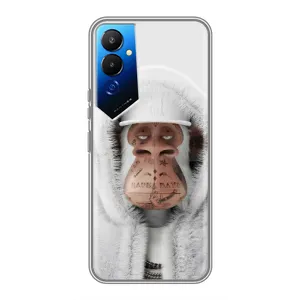 Чохли з Мавпами NFT для Tecno POVA 4 (LG7n) (AlphaPrint) (мавпа NFT в тату)