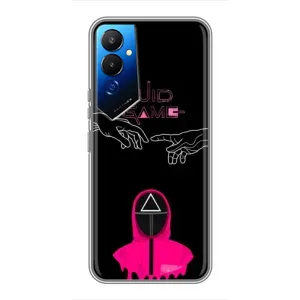 Чохол Гра в кальмара для Tecno POVA 4 (LG7n) (Мінімалізм Гра кальмара)