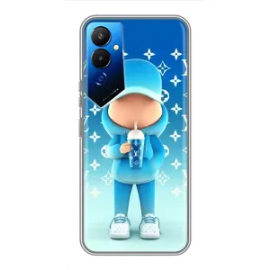Крутые Чехлы Луи Виттон для Tecno POVA 4 (LG7n) (AlphaPrint) (Парень LV)