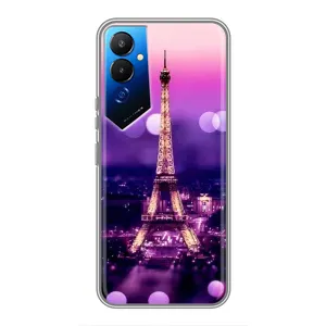 Чохол Ейфелева Вежа Tecno POVA 4 (LG7n) - (AlphaPrint) (Париж Башня)