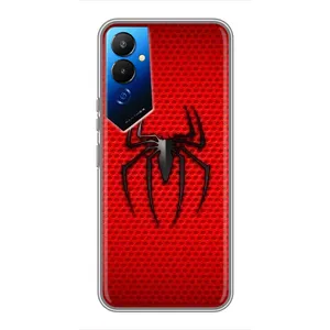 Чохол з людиною павуком для Tecno POVA 4 (LG7n) - (AlphaPrint) (Павук Марвел)
