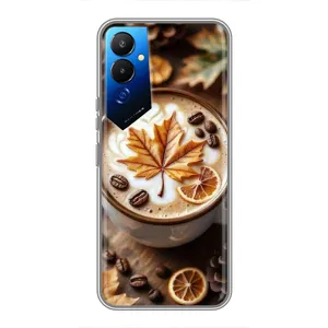 Чехол с принтом «Пряный кофе» для TECNO POVA 4 (LG7n)