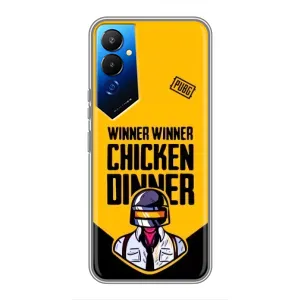 Чеjхол PUBG для ТЕКНО ПОВА 4 (ЛГ7н) (AlphaPrint) (Pubg шолом)