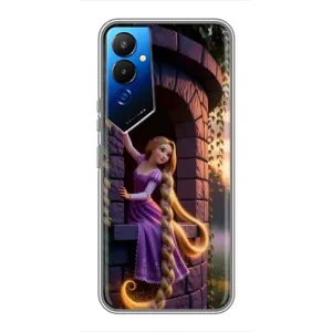 Чохол Рапунцель для Tecno POVA 4 (LG7n) (Рапунцель на вежі)