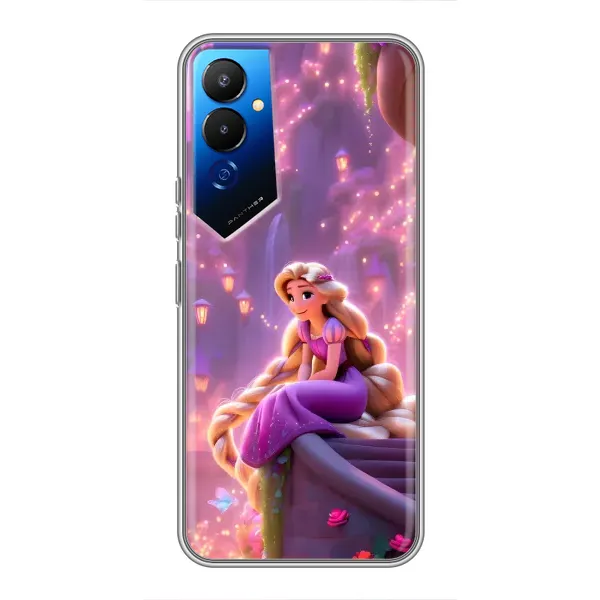 Чохол з принтом «Рапунцель у замку» для TECNO POVA 4 (LG7n) Чохол з принтом «Рапунцель у замку» для TECNO POVA 4 (LG7n)