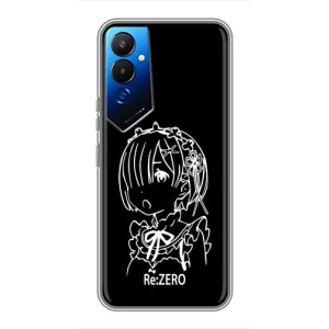 Чохли Персонажі Аніме Наруто для Tecno POVA 4 (LG7n) (AlphaPrint) (Re: Zero)