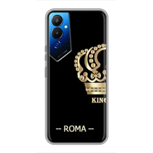 Чохли для Tecno POVA 4 (LG7n) (VPrint) - Футбольні клуби (Roma)