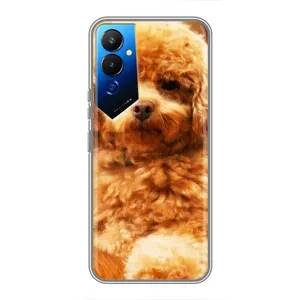 Чехлы с собаками для Tecno POVA 4 (LG7n) (VPrint) (Щенок Бишон)