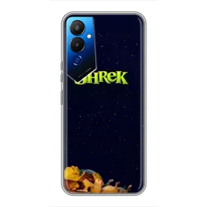 Чохол з мультфільмом Шрек на Tecno POVA 4 (LG7n) (Відпочиваючий Шрек)