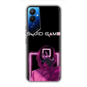 Чохол Гра в кальмара для Tecno POVA 4 (LG7n)